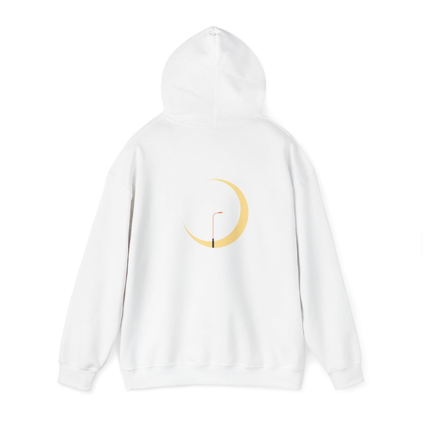 Built in the Dark Hoodie – White (Soft Light) / Black (Midnight)