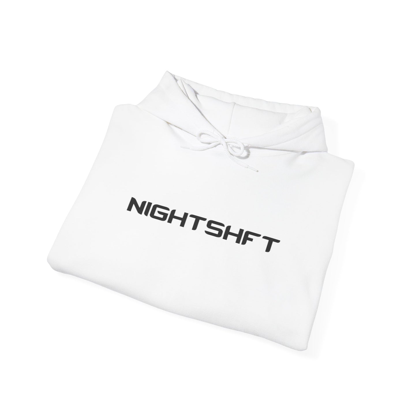 Built in the Dark Hoodie – White (Soft Light) / Black (Midnight)
