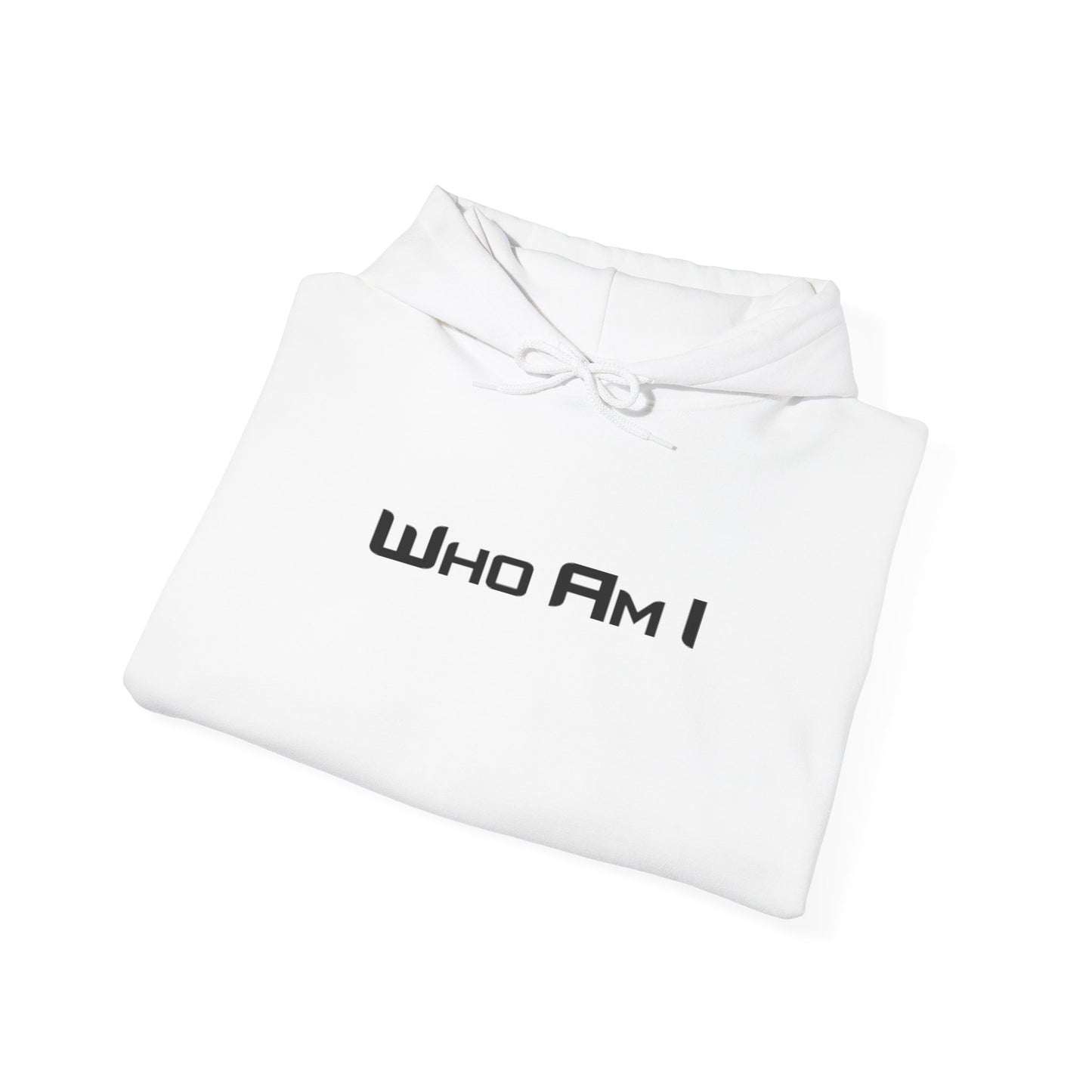 WHO AM I — Unisex Heavy Blend Hooded Sweatshirt