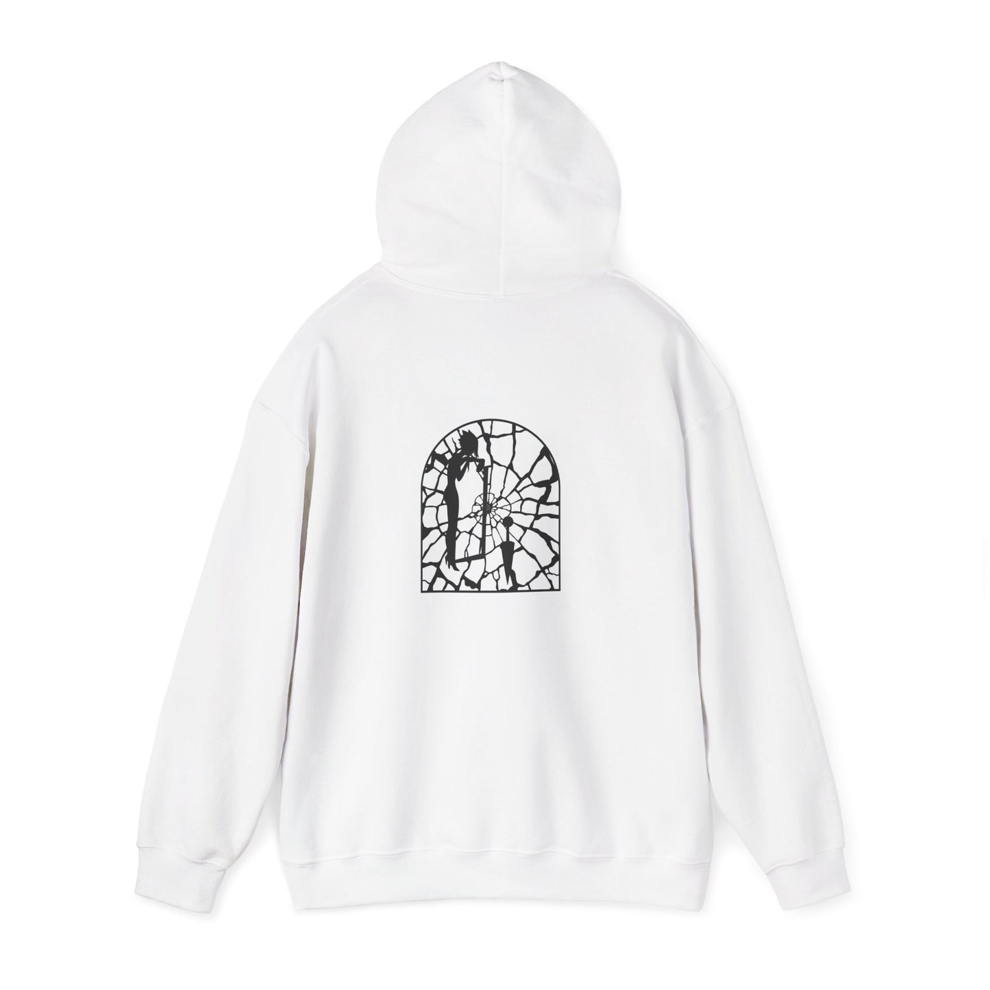 WHO AM I — Unisex Heavy Blend Hooded Sweatshirt
