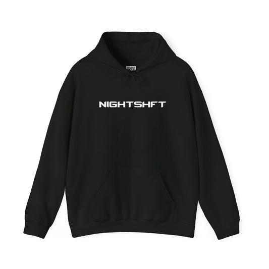 Built in the Dark Hoodie – White (Soft Light) / Black (Midnight)