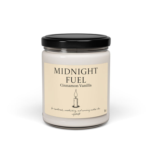 Midnight Fuel Candle – Cinnamon Vanilla