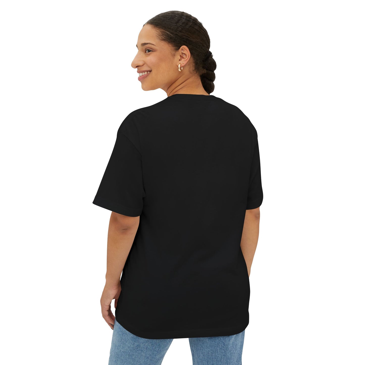 Nightshft Boxy Tee — Black / Dark Gray