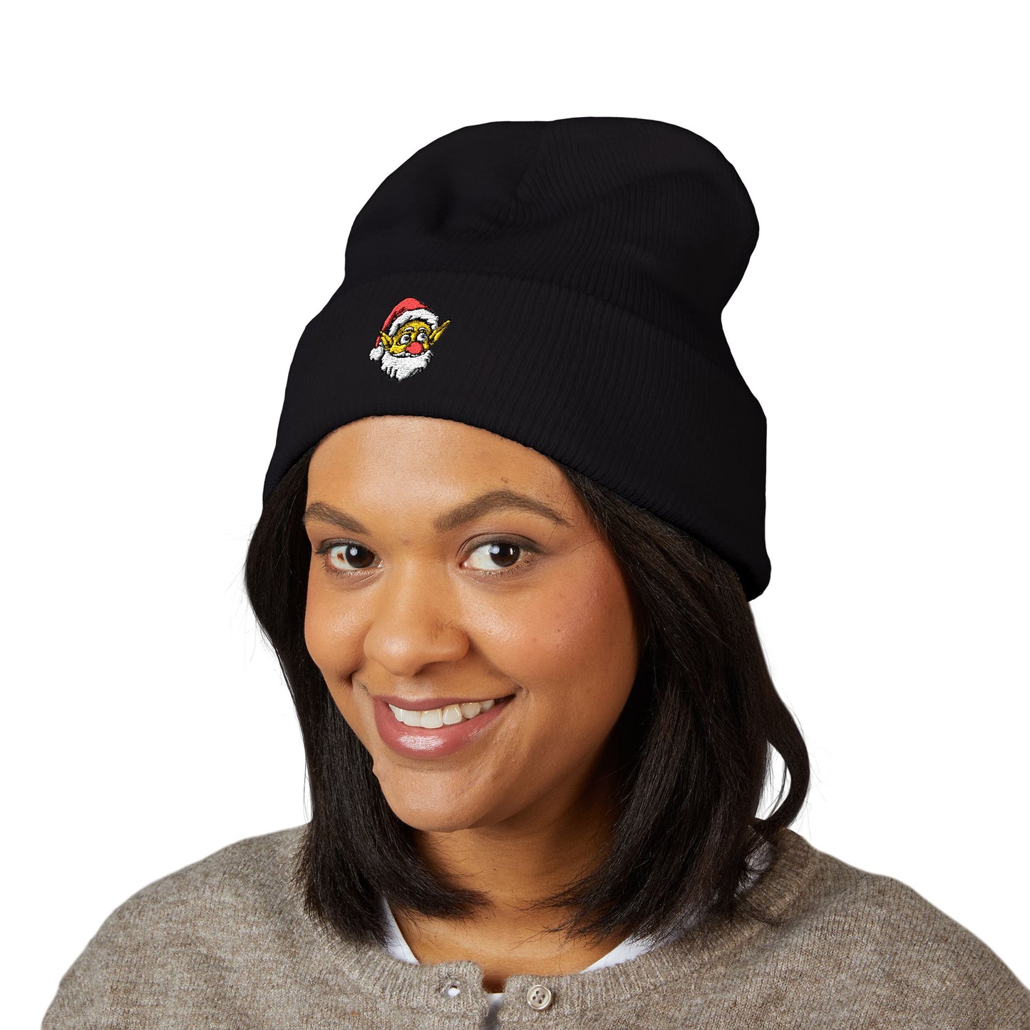 Nightshft “Holiday Shift” Beanie — Embroidered Classic Cuffed (Unisex)