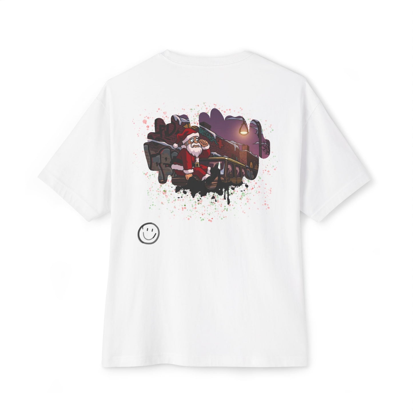 “Merry Shiftmas” Tee — Nightshft Holiday Capsule 2025 (Unisex Oversized Boxy Fit)