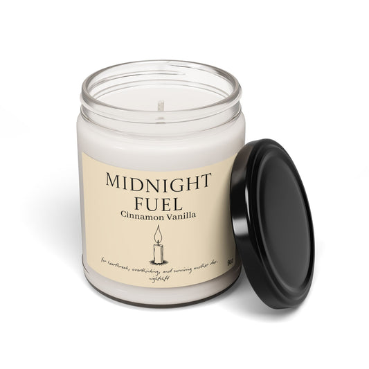 Midnight Fuel Candle – Cinnamon Vanilla