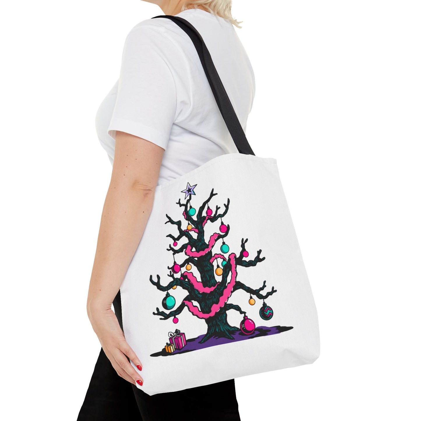 Nightshft “Tis the Season” Holiday Tote Bag (AOP)